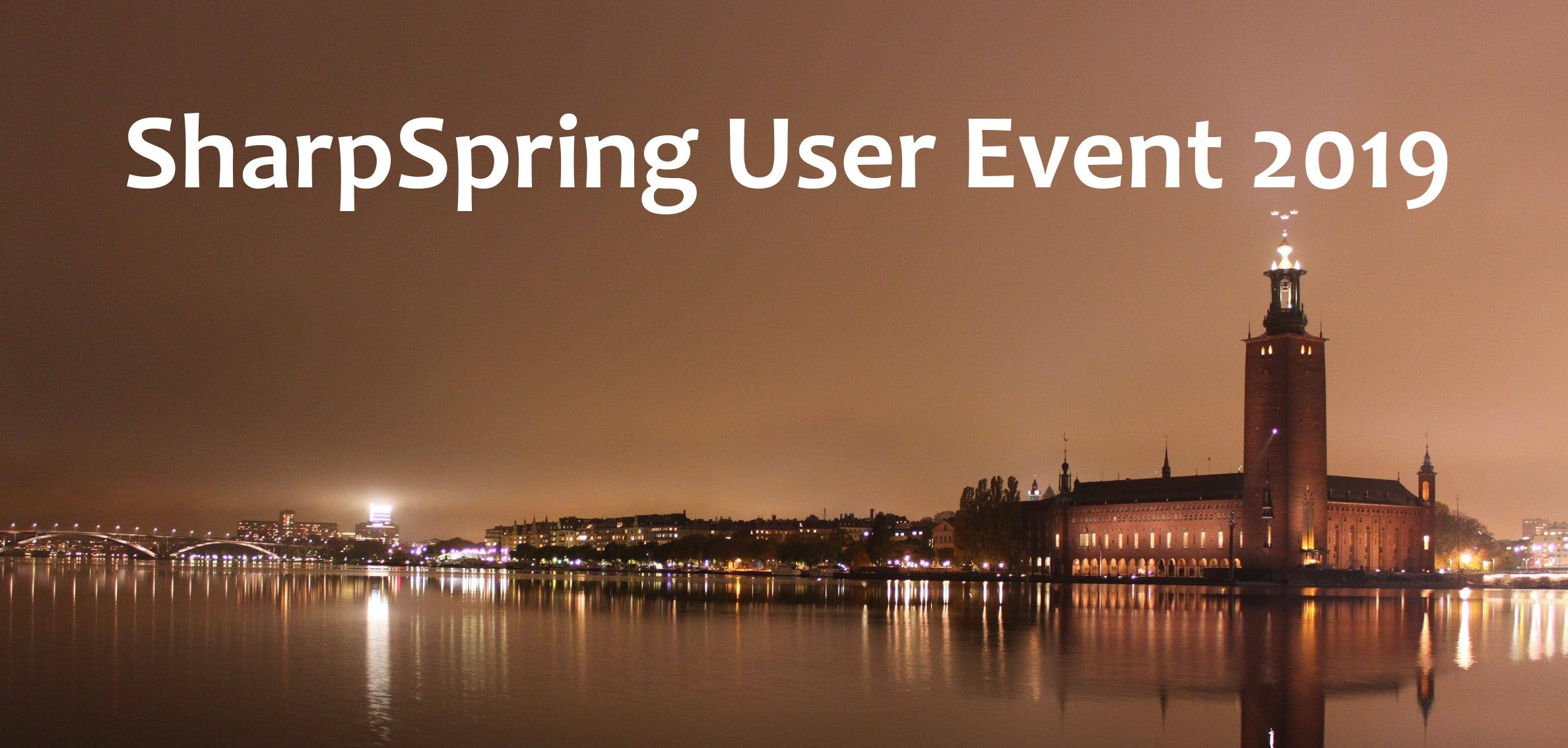 SharpSpring User Event 2019