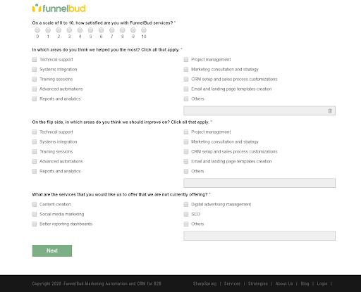 NPS questions