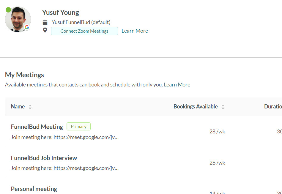 Manage meetings with CRM meeting scheduler manage crm meetings scheduler