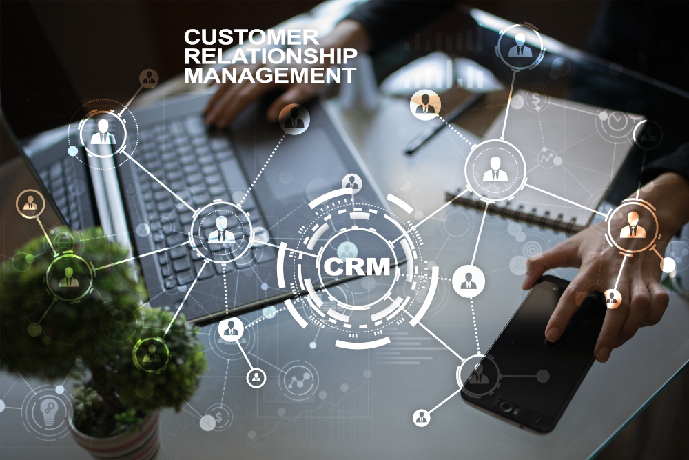 Crm.,Customer,Relationship,Management,Concept.,Customer,Service,And,Relationship.