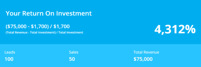 Social-ROI-calculator