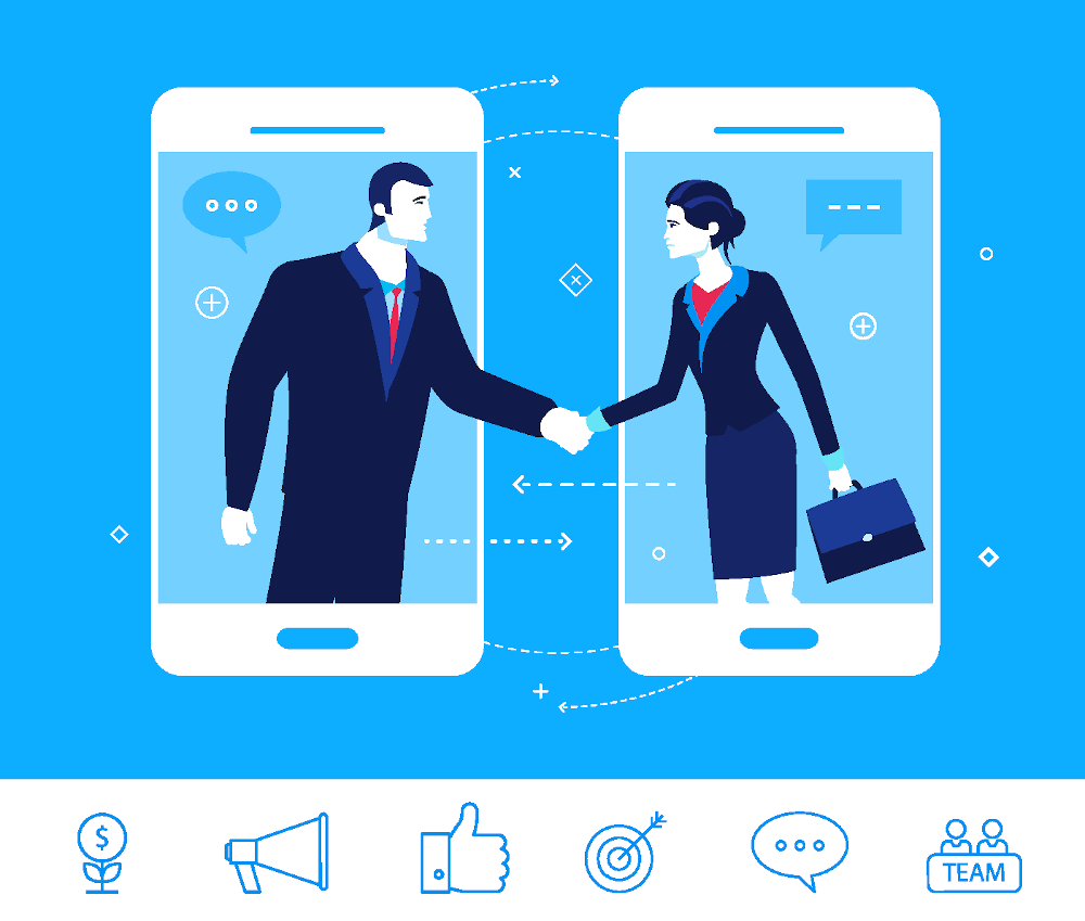 social media B2B