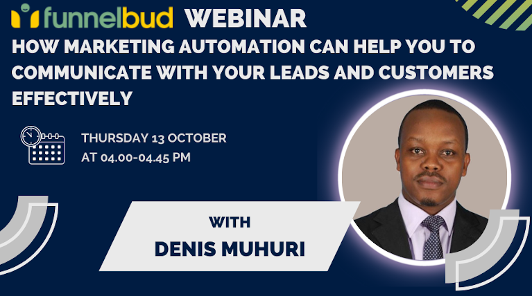 Webinar: How marketing automation can help you to communicate with your leads and customers effectively