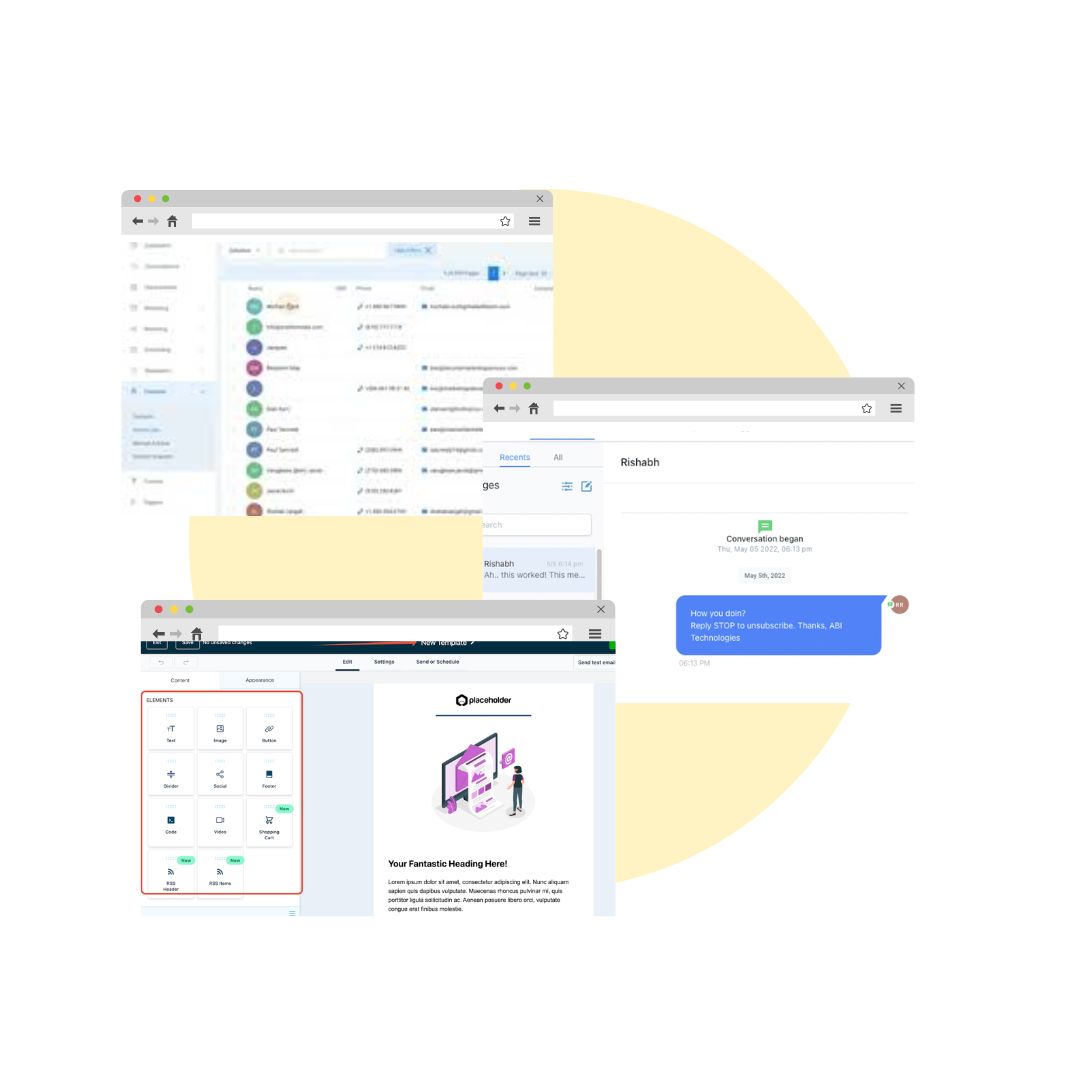 Email communication